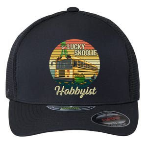 School Bus Quote Skoolie Driver Gift Flexfit Unipanel Trucker Cap