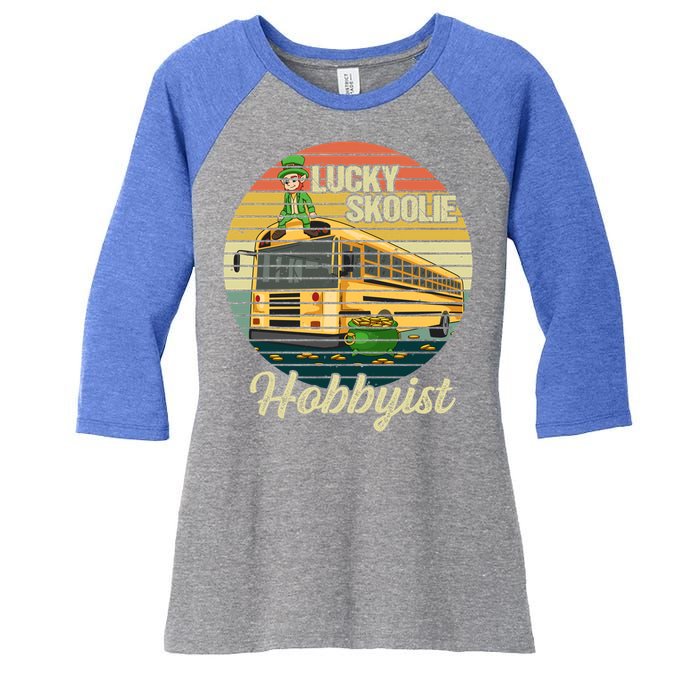 School Bus Quote Skoolie Driver Gift Women's Tri-Blend 3/4-Sleeve Raglan Shirt