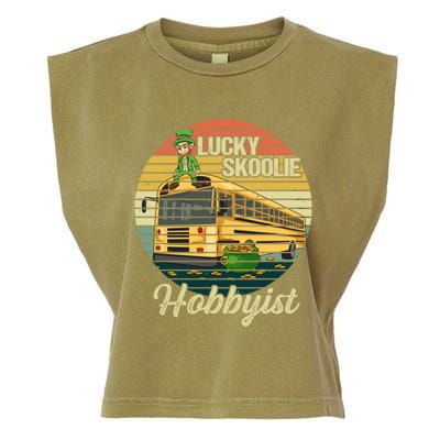 School Bus Quote Skoolie Driver Gift Garment-Dyed Women's Muscle Tee