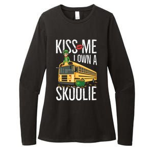 School Bus Quote Camping Bus Owner Gift Womens CVC Long Sleeve Shirt