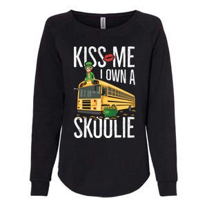 School Bus Quote Camping Bus Owner Gift Womens California Wash Sweatshirt