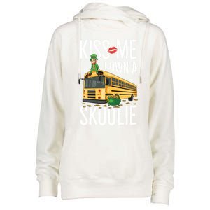 School Bus Quote Camping Bus Owner Gift Womens Funnel Neck Pullover Hood