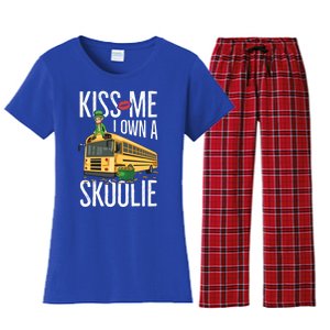 School Bus Quote Camping Bus Owner Gift Women's Flannel Pajama Set