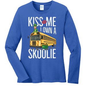 School Bus Quote Camping Bus Owner Gift Ladies Long Sleeve Shirt