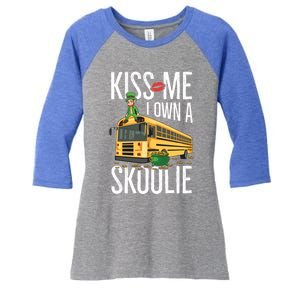 School Bus Quote Camping Bus Owner Gift Women's Tri-Blend 3/4-Sleeve Raglan Shirt