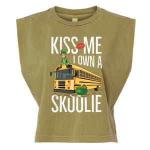 School Bus Quote Camping Bus Owner Gift Garment-Dyed Women's Muscle Tee