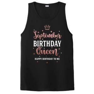 September Birthday Queen September Queen Born In September Gift PosiCharge Competitor Tank