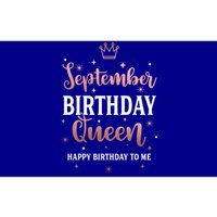 September Birthday Queen September Queen Born In September Gift Bumper Sticker