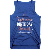 September Birthday Queen September Queen Born In September Gift Tank Top