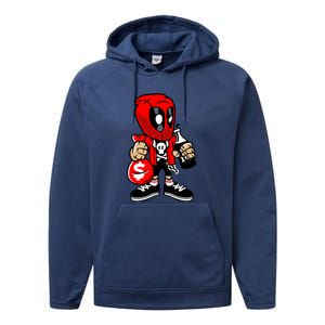 Street Bastard Rob The Bank Performance Fleece Hoodie