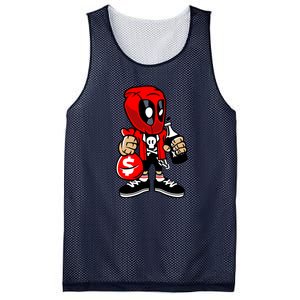 Street Bastard Rob The Bank Mesh Reversible Basketball Jersey Tank