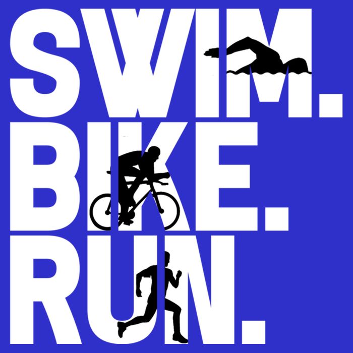 Swim Bike Run Triathlon Triathlete Athletics Gift Hoodie