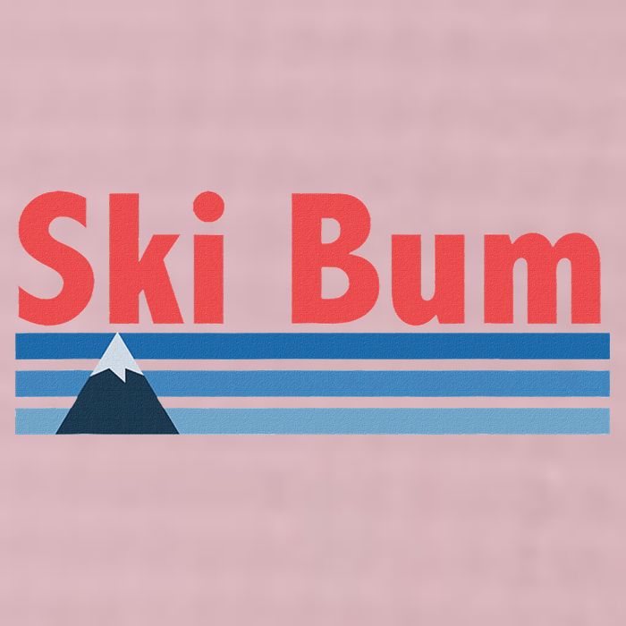 Ski Bum Retro Ski Bum 25L Jumbo Tote