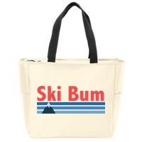 Ski Bum Retro Ski Bum Zip Tote Bag