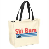 Ski Bum Retro Ski Bum Zip Tote Bag