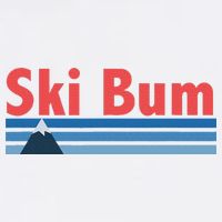 Ski Bum Retro Ski Bum Cooling Performance Crew T-Shirt