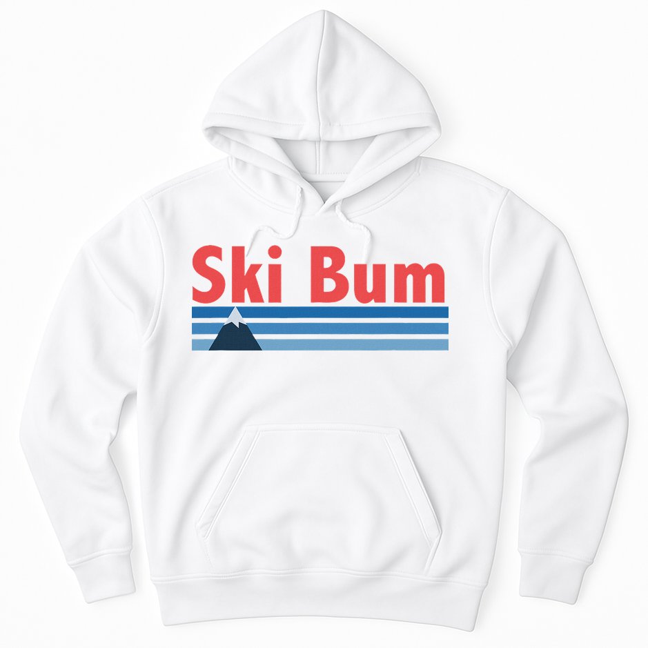 Ski Bum Retro Ski Bum Hoodie