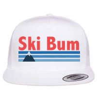 Ski Bum Retro Ski Bum Flat Bill Trucker Hat