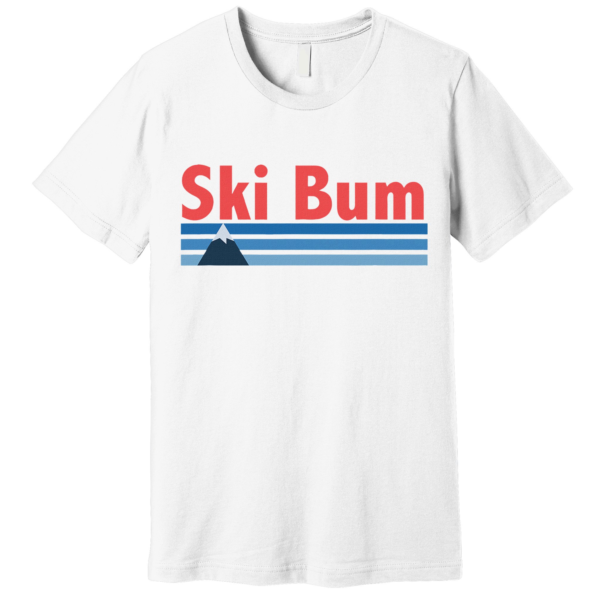 Ski Bum Retro Ski Bum Premium T-Shirt