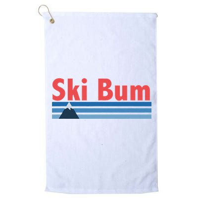 Ski Bum Retro Ski Bum Golf Towel