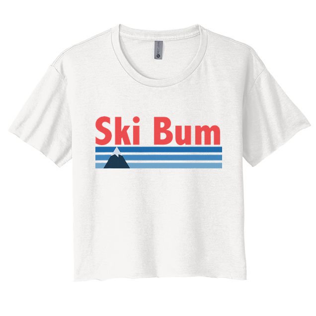 Ski Bum Retro Ski Bum Crop Top