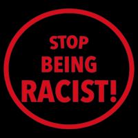Stop Being Racist 16 in Basic Backpack