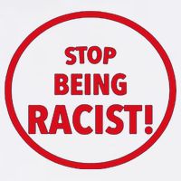 Stop Being Racist Visor