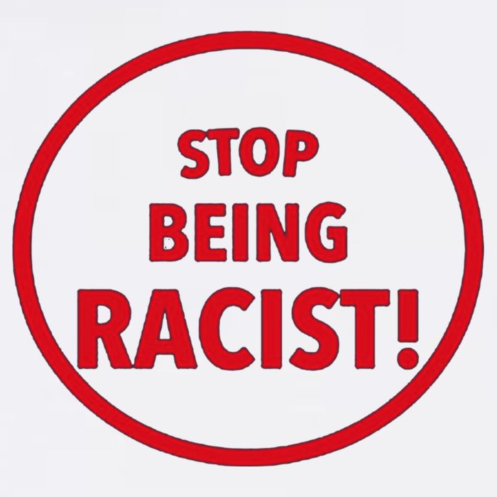 Stop Being Racist Visor