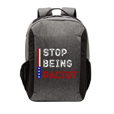 Stop Being Racist Vector Backpack