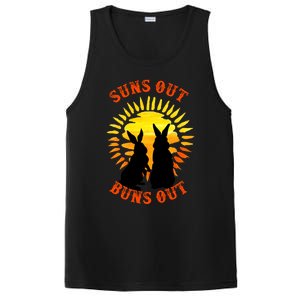 Summer Bunny Rabbits Suns Out Bun Out Great Gift PosiCharge Competitor Tank