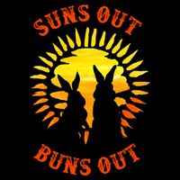 Summer Bunny Rabbits Suns Out Bun Out Great Gift Wool Snapback Cap