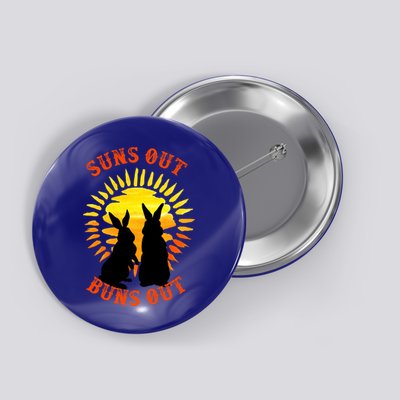 Summer Bunny Rabbits Suns Out Bun Out Great Gift Button