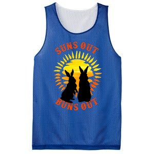 Summer Bunny Rabbits Suns Out Bun Out Great Gift Mesh Reversible Basketball Jersey Tank