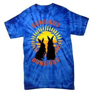 Summer Bunny Rabbits Suns Out Bun Out Great Gift Tie-Dye T-Shirt