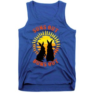 Summer Bunny Rabbits Suns Out Bun Out Great Gift Tank Top