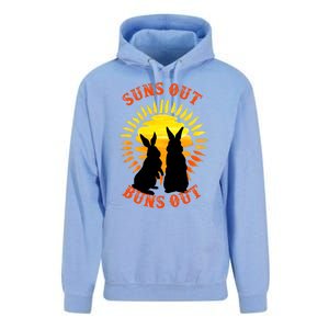 Summer Bunny Rabbits Suns Out Bun Out Great Gift Unisex Surf Hoodie