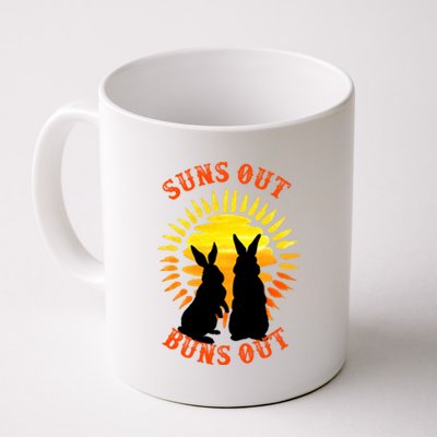 Summer Bunny Rabbits Suns Out Bun Out Great Gift Coffee Mug