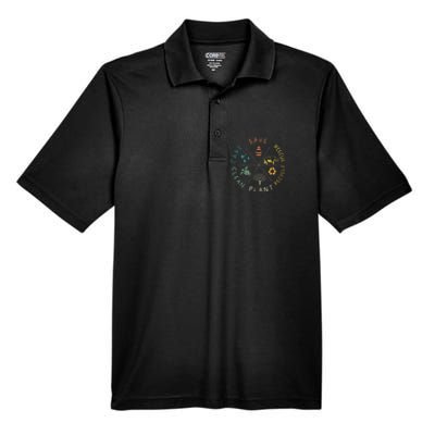 Save Bees Rescue Animals Recycle Plastic Earth Day Men's Origin Performance Piqué Polo