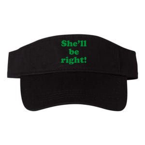 SheLl Be Right! Australia Aussie For Australian Slang Valucap Bio-Washed Visor