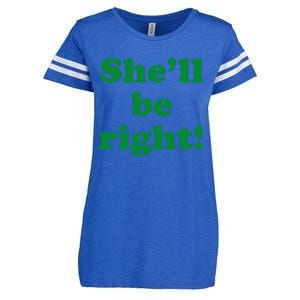 SheLl Be Right! Australia Aussie For Australian Slang Enza Ladies Jersey Football T-Shirt