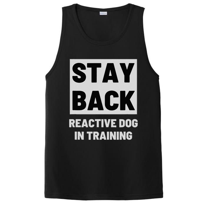 Stay Back Reactive Dog Walking PosiCharge Competitor Tank