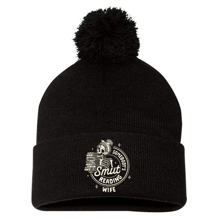 Smut Book Reader Spicy Romance SomebodyS Smut Reading Wife Pom Pom 12in Knit Beanie