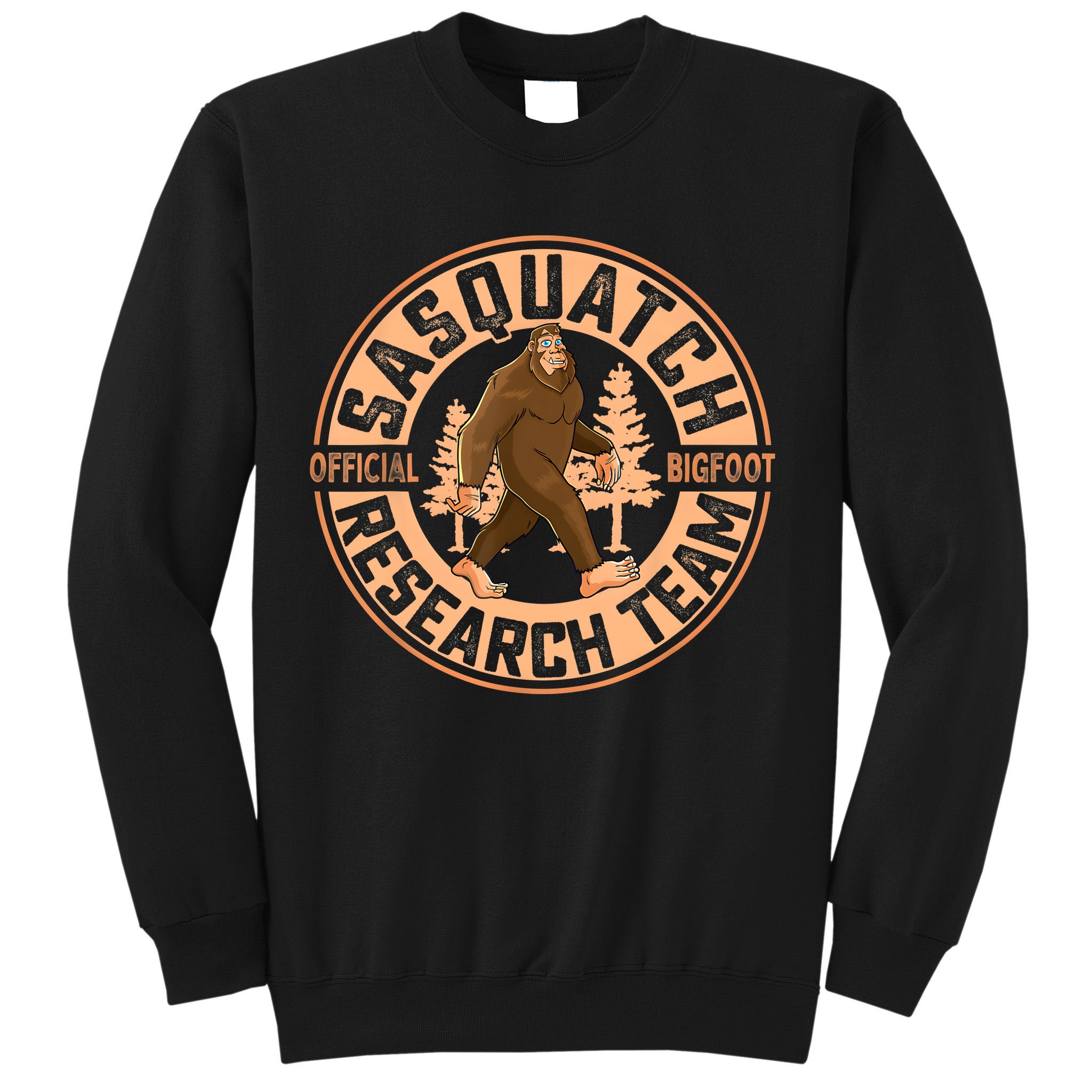 Sasquatch Bigfoot Research Team Men Women Kids Sweatshirt
