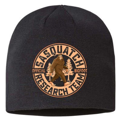 Sasquatch Bigfoot Research Team Men Women Kids Sustainable Beanie