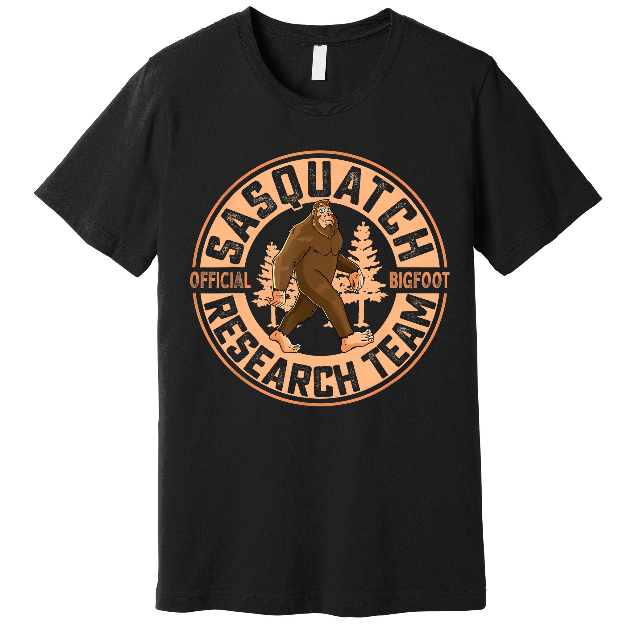 Sasquatch Bigfoot Research Team Men Women Kids Premium T-Shirt