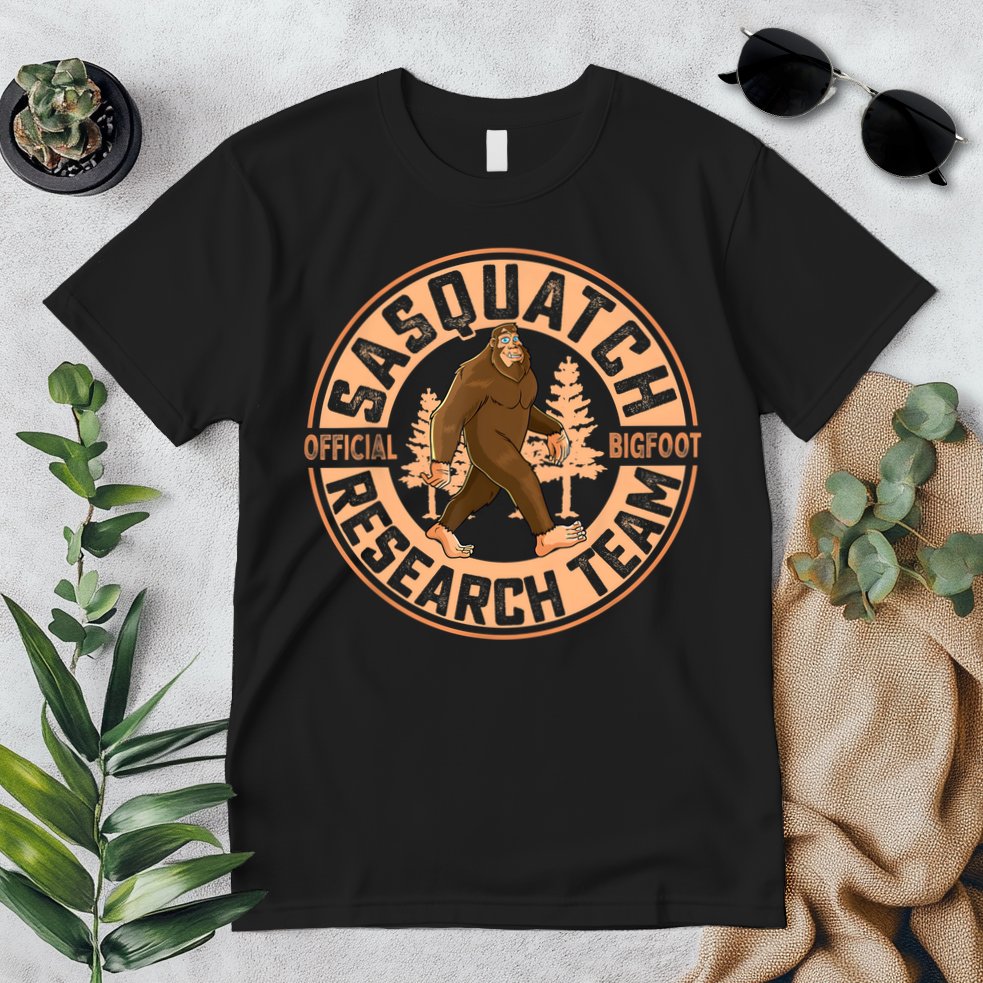 Sasquatch Bigfoot Research Team Men Women Kids Premium T-Shirt