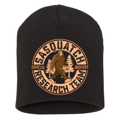 Sasquatch Bigfoot Research Team Men Women Kids Short Acrylic Beanie