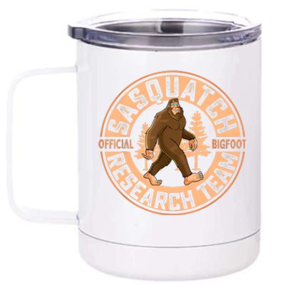 Sasquatch Bigfoot Research Team Men Women Kids 12 oz Stainless Steel Tumbler Cup