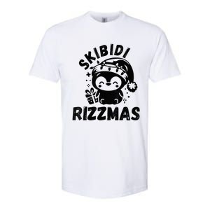 Ski Bidi Riz Zmas Funny Gen Alpha Slang Christmas Penguin Softstyle CVC T-Shirt