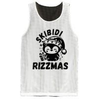 Ski Bidi Riz Zmas Funny Gen Alpha Slang Christmas Penguin Mesh Reversible Basketball Jersey Tank